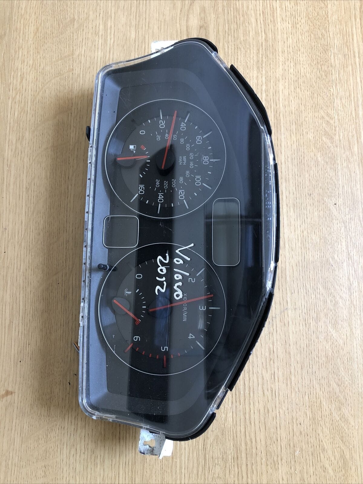 VOLVO S40 V50 C30 SPEEDOMETER INSTRUMENT CLUSTER CLOCK OEM 31296235
